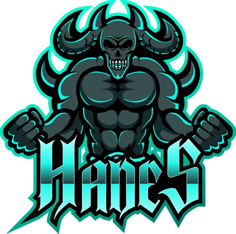 Hades esport mascot logo design By Visink | TheHungryJPEG