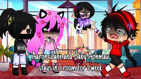 Aaron, Zane and Baby Aphmau stays in 1 room for 1 week II Part 5/ Day 5 ...