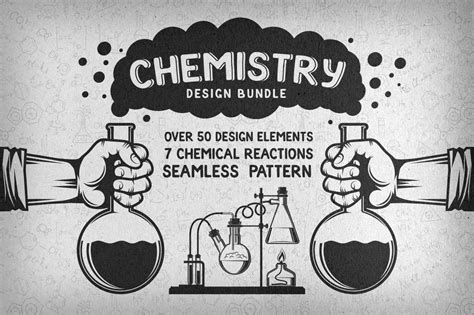 Chemistry Design Bundle Illustration #Illustration #Design #Chemistry # ...