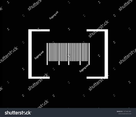 Barcode Logo Icon Vector Stock Vector (Royalty Free) 1371661481 ...