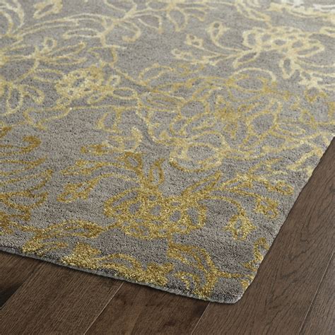 Kaleen Divine Gray/Gold Area Rug & Reviews | Wayfair