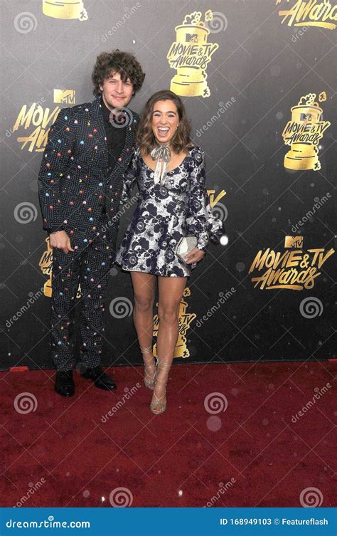 Haley Lu Richardson & Brett Dier Editorial Stock Photo - Image of movie ...