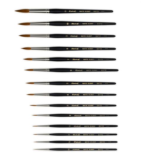 Raphael 8413 Long Fine Tip Watercolour Brushes - The French Art Shop - The French Art Shop