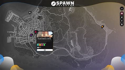 Fivem - Spawn Selector | Location Player Count | More... [ ESX / QB ...