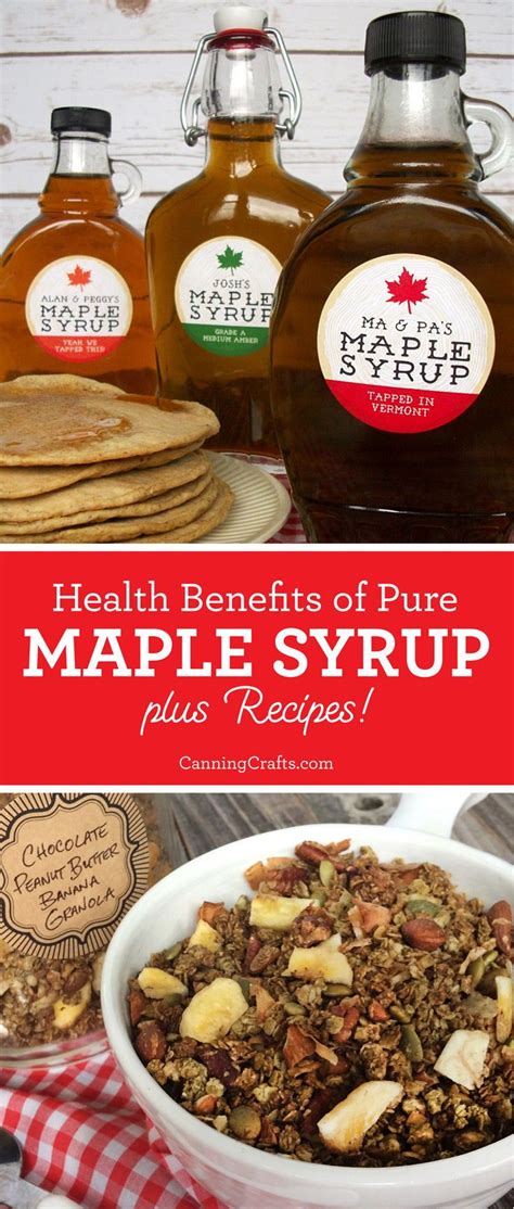 Maple Syrup Health Benefits and Recipes | Maple syrup health benefits, Strawberry banana ...