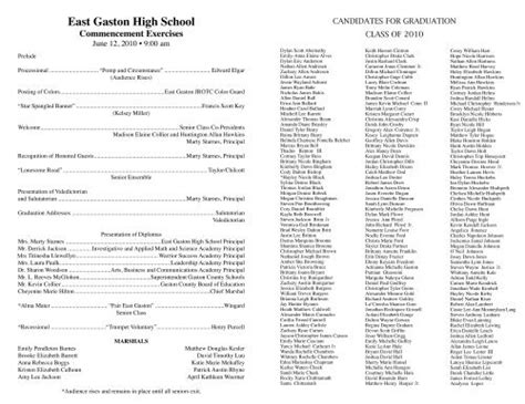 East Gaston High School - Gaston County Schools