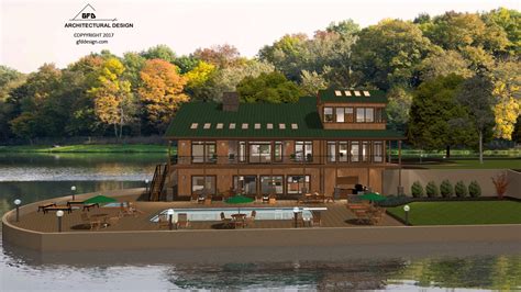 Mountain-Lake House - Concept Home Design 3D