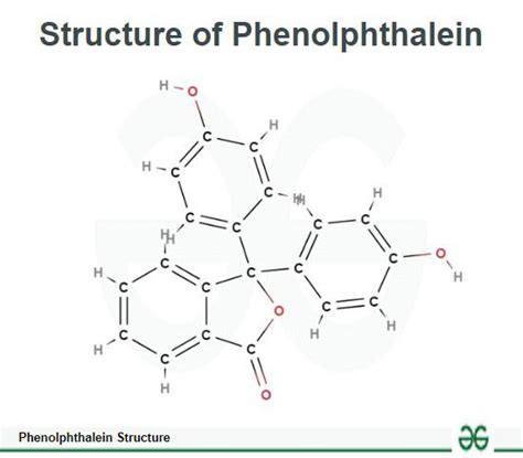 Phenolphthalein: Structure, Properties, pH Indicator and Uses ...