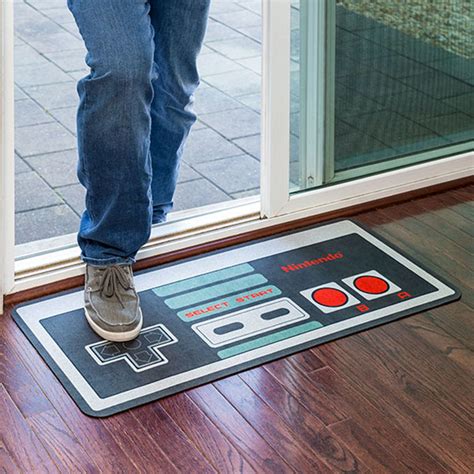 Classic Nintendo NES Controller Floor Mat - GeekAlerts