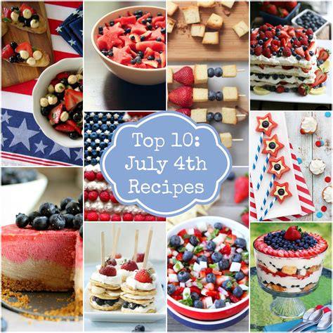 Top 10: Fourth of July Recipes - Rainbow Delicious