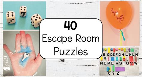 40 DIY Escape Room Ideas at Home - Hands-On Teaching Ideas