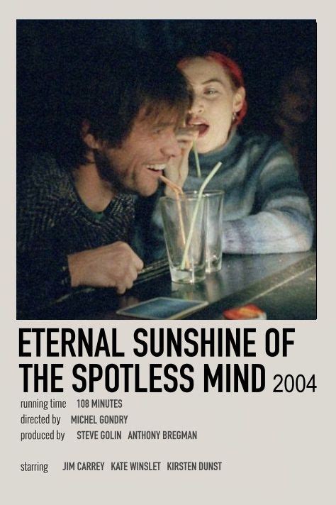 Eternal Sunshine of the Spotless Mind Poster | Movie posters minimalist ...