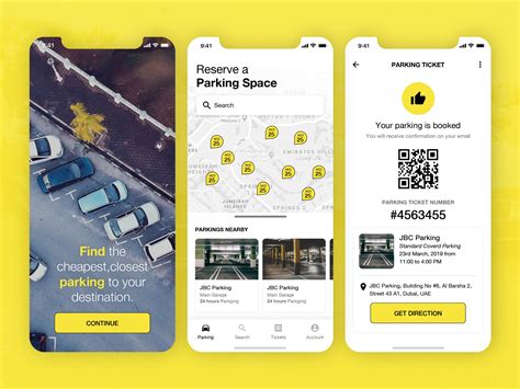 Parking App by Manprit Kalsi on Dribbble