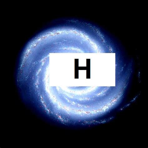 Universe space and time: Hydrogen