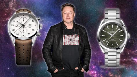 Elon Musk's watch collection is from outer space with Omega and TAG ...