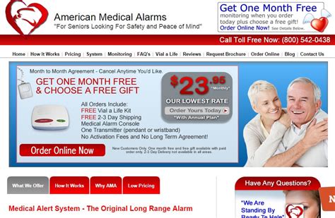 American Medical Alarms ® Medical Alert System - Full Review