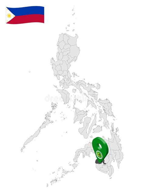 Location Province of Maguindanao on Map Philippines. 3d Location Sign of Province Maguindanao ...