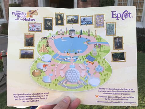 Epcot World Showcase Map 2019