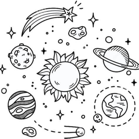 Space Coloring Pages Bundle for Kids - Etsy | Space drawings, Planet ...