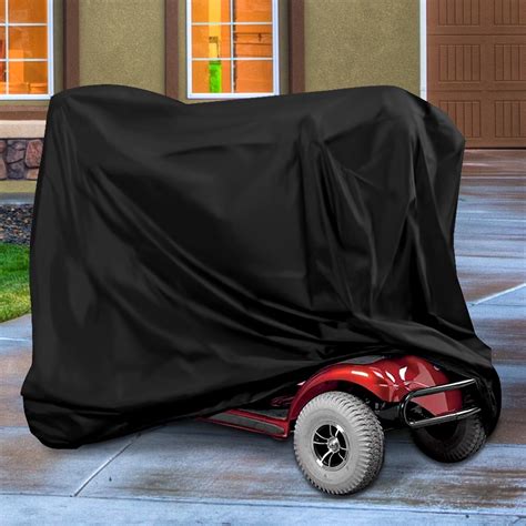 BUTORY Heavy Duty Mobility Scooter Cover Waterproof Anti-uv Wheelchair Storage Cover Anti Dust ...