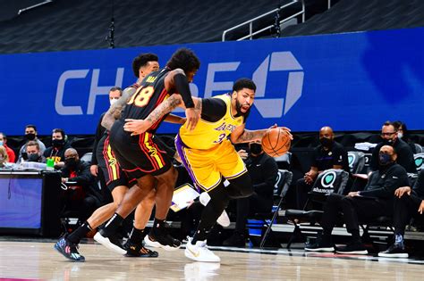 Lakers vs Hawks Final Score: AD helps L.A. close out road trip with win ...