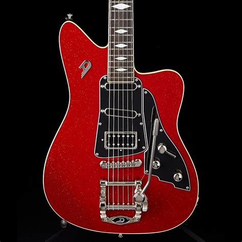 Duesenberg USA Paloma Electric Guitar Red Sparkle | Guitar Center ...