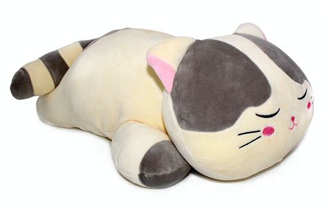 Vintoys Very Soft Cat Big Hugging Pillow Plush Kitten Kitty Stuffed ...