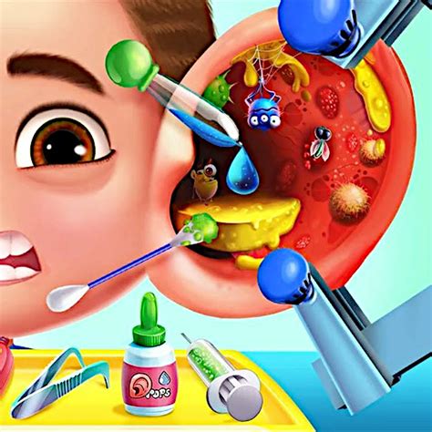 Ear Treatment Game - Play online at GameMonetize.co Games