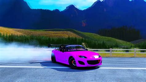 Cute PINK Mazda Miata mx-5 on sekia hills | Assetto Corsa - YouTube