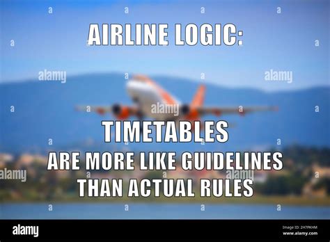 Airline logic funny meme for social media sharing. Airline delay joke ...