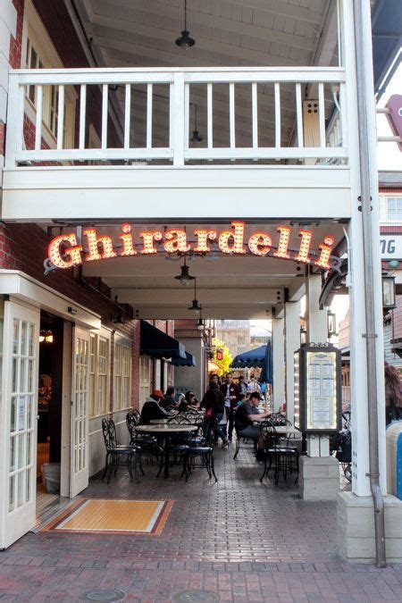 Ghirardelli Chocolate San Francisco CA USA Ghirardelli Square is a landmark public square with ...