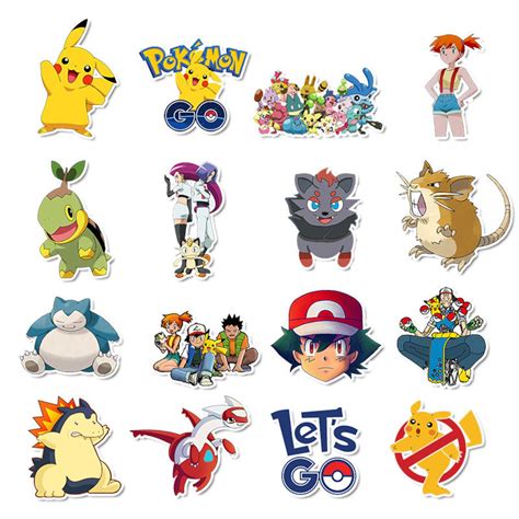 Pokemon Stickers Pack de 50 | Etsy