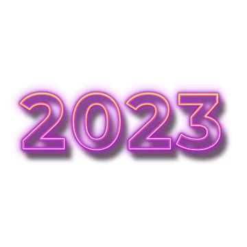 Neon 2023 Pink PNG Transparent Images Free Download | Vector Files ...