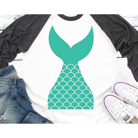 Mermaid Tail Svg Mermaid Shell Svg Mermaid Tail Silhouette S - Inspire Uplift