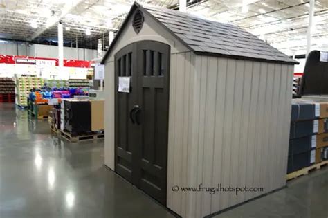 Costco: Lifetime 8' x 6.5' Resin Outdoor Storage Shed