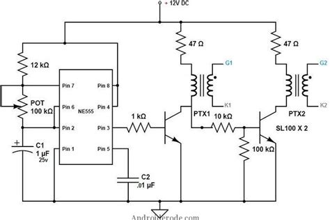 Pulse Transformer Triggering Circuit