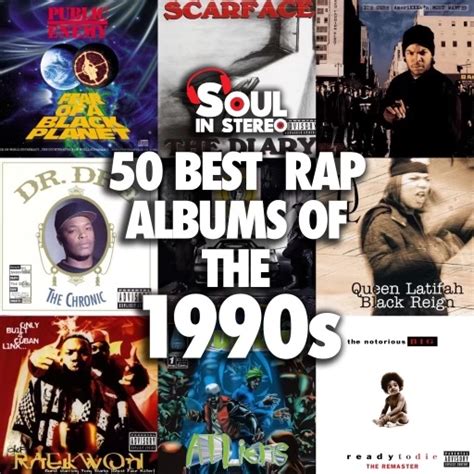 Ranking the 50 Best Rap Albums of the 1990s | Soul In Stereo