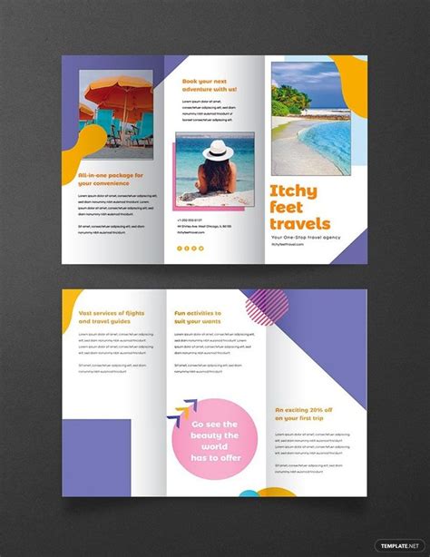 Holiday Travel Brochure Template in MS Word, Illustrator, Photoshop, Pages, Publisher, GDocsLink ...