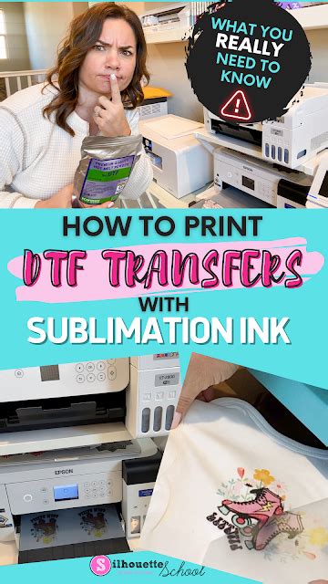 DTF Transfers with Sublimation Ink vs DTF Printer: Pros & Cons You, Dtf ...