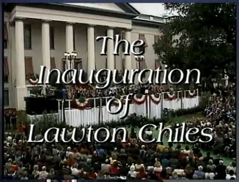 1/8/91 Inauguration Ceremony for Governor Lawton Chiles - The Florida ...