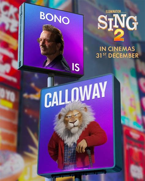 Sing 2 bono as clay Calloway by aliciamartin851 on DeviantArt in 2022 ...