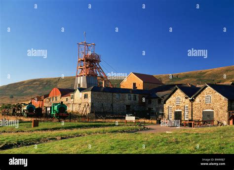 UK Wales Monmouthshire Abergavenny Blaenafon Blaenavon Big Pit Big Pit Museum Coal Coal Mine ...