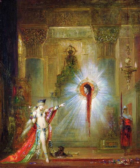 The Apparition - Digital Remastered Edition Painting by Gustave Moreau - Fine Art America