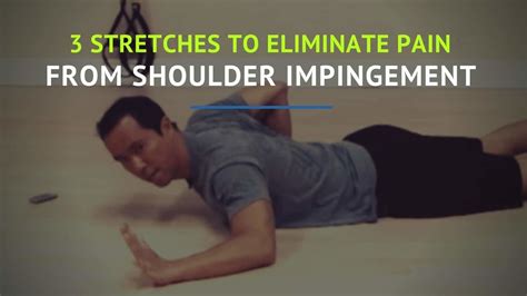 3 Powerful Shoulder Impingement Stretches For Pain Relief