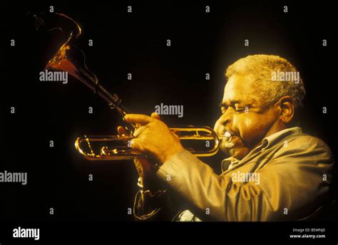 dizzy gillespie trumpet bebop bop jazz gig live concert portrait marc marnie photographer ...