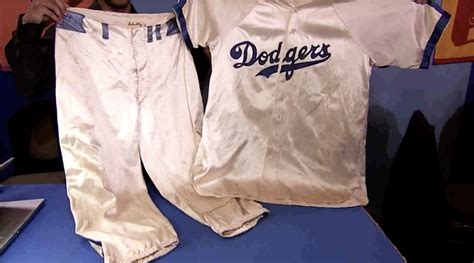 1944 Brooklyn Dodgers Satin Uniform | Antiques Roadshow | PBS