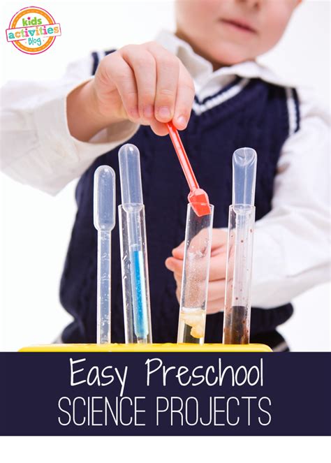 10 Easy Preschool Science Experiments Kids Activities Blog