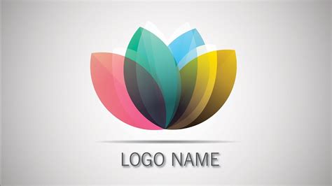 Adobe Illustrator | Create Simple and Professional Logo Design Flower logo - YouTube