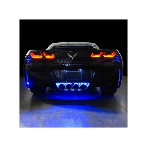 Corvette Rear Fascia/Exhaust LED Lighting Kit - RGB : C7 Stingray, Z51 ...