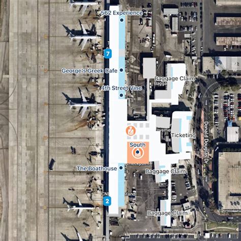 Long Beach Airport Map | LGB Terminal Guide